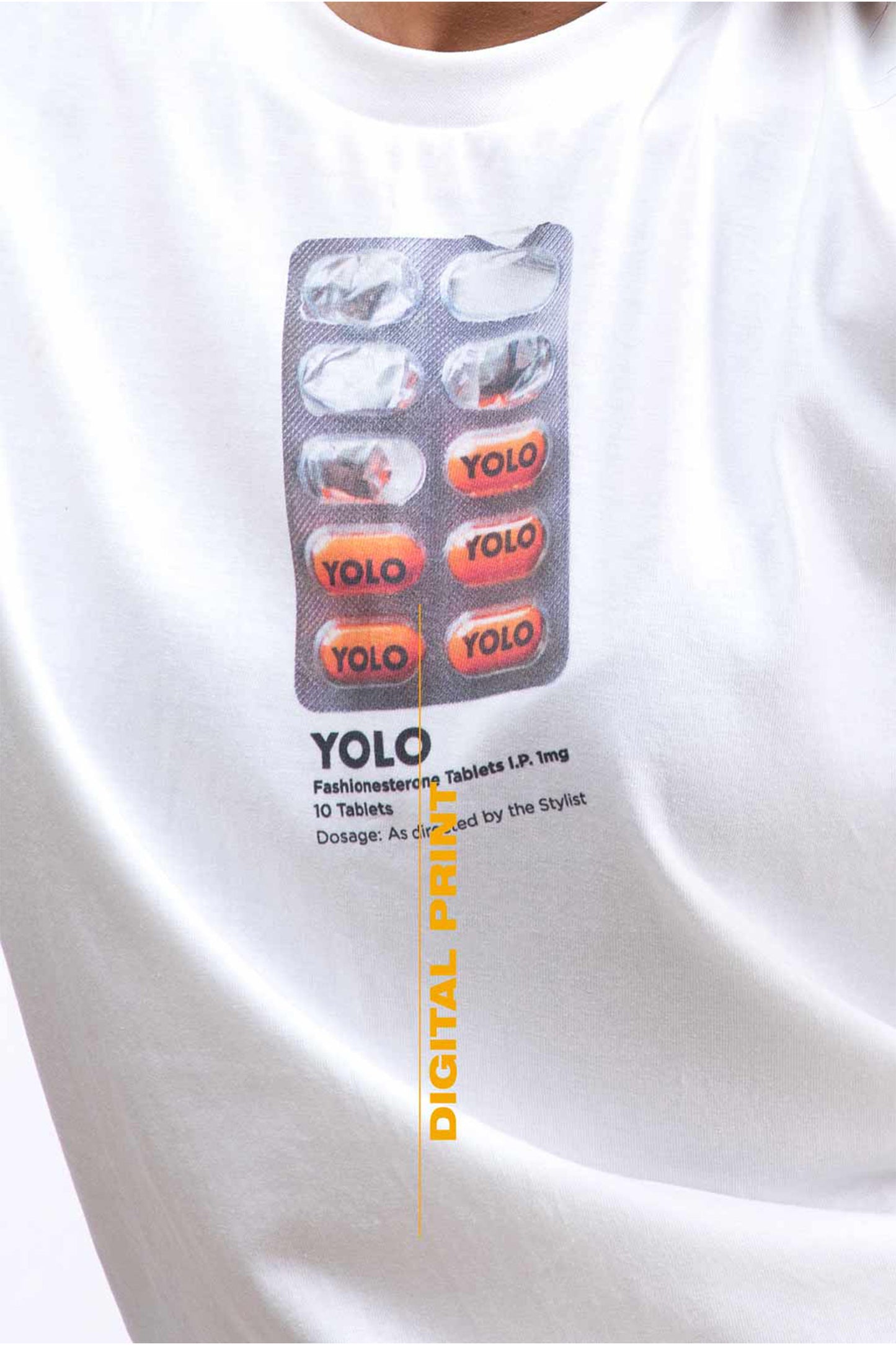 'YOLO Capsule' Skinny Fit Top